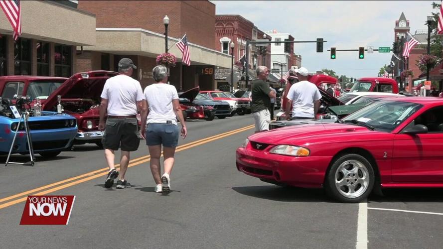 Vintage and custom vehicles gather at the Festival of Wheels