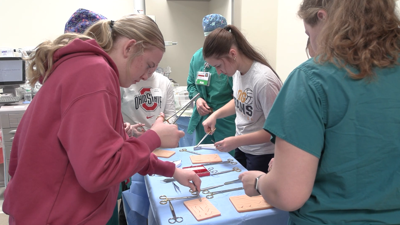 High school students explore healthcare careers through Lima Memorial Explorer Program