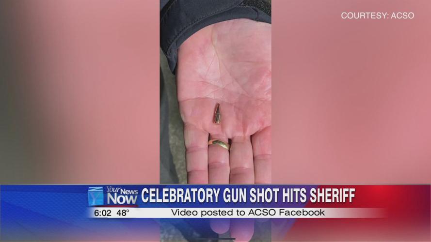 Stray bullet from New Year celebratory fire ricochets into sheriff's cruiser