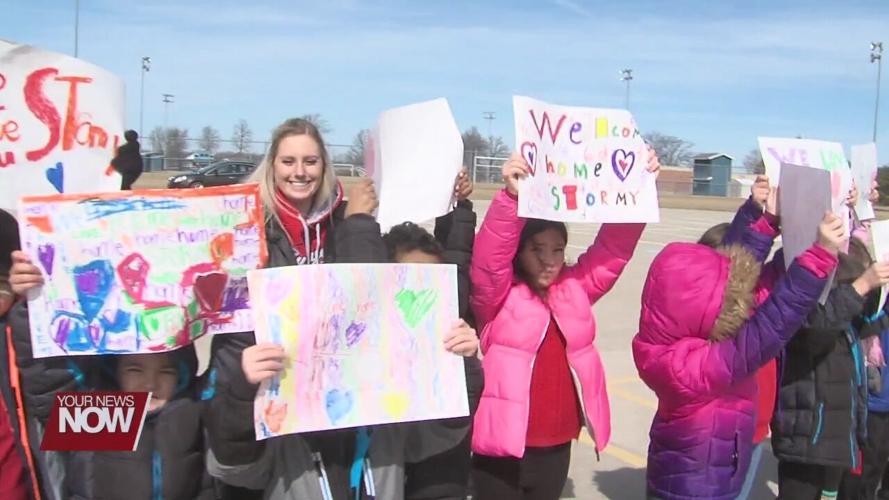 Bath Elementary fourth grader returns home after undergoing heart transplant