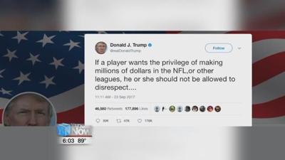 Trump VS NFL