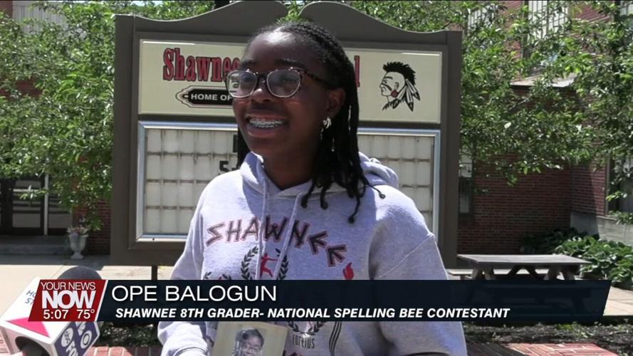 Shawnee's Ope Balogun excited to represent the Lima area again in National Spelling Bee