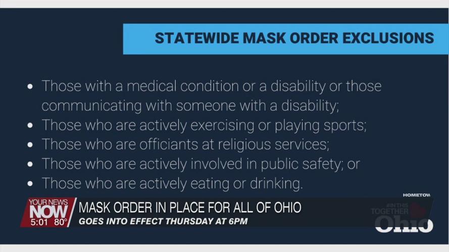 DeWine extends mask order for all of Ohio, issues travel advisory
