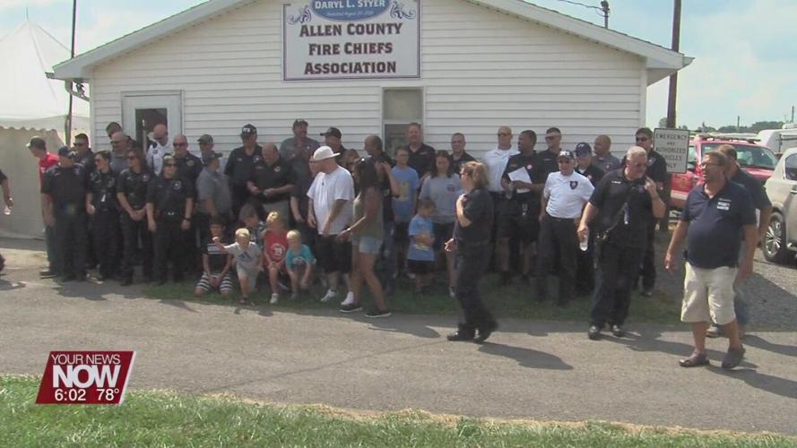 Building at Allen County Fairgrounds dedicated to Daryl Styer