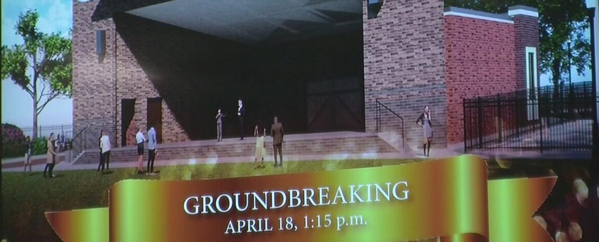 The Lima Rotary's downtown amphitheater project will break ground on April 18th