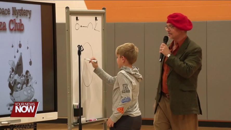 Award winning author and illustrator encourages Elida students to follow their dreams
