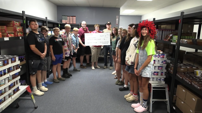 Allen East students turn math skills into donations for Veterans Food Pantry