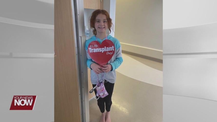 Bath Elementary fourth grader returns home after undergoing heart transplant