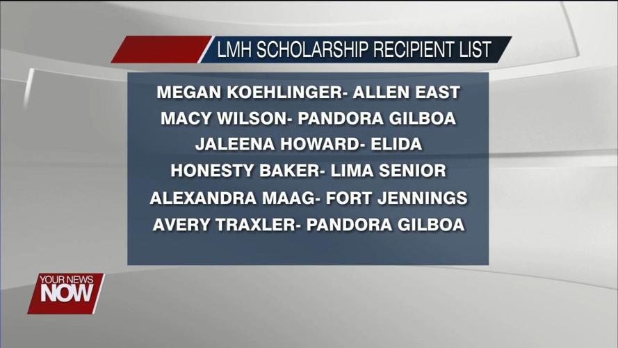 Six students awarded scholarships to help further their education in the medical field