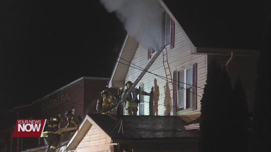 Crews respond to a two-alarm fire in Lima