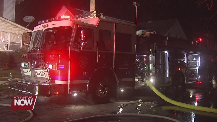 Crews respond to a two-alarm fire in Lima