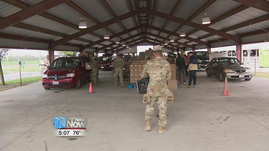 West Ohio Food Bank holds largest distribution to date, AEP Ohio helped with a large donation