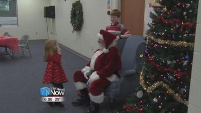 Santa Claus is coming to town... for breakfast