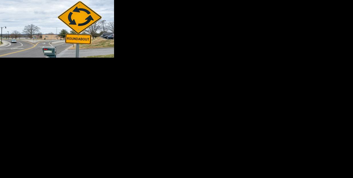 Traffic Roundabout Sign