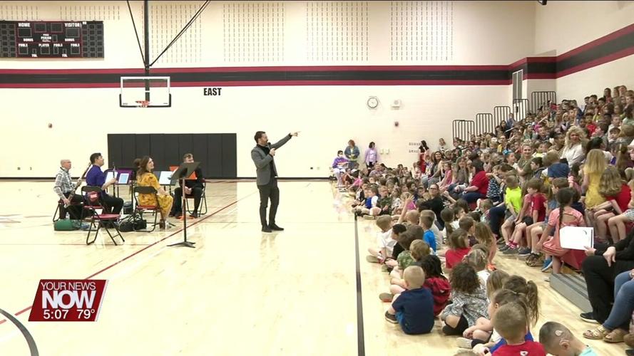 Shawnee Elmwood students experience the music of woodwind instruments thanks to the Lima Symphony Orchestra