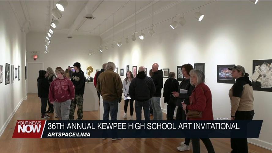 High School artists display artwork in 36th Annual Kewpee High School Art Invitational