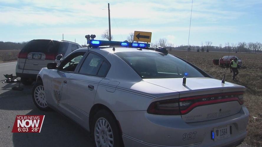 Only minor injuries reported in a mid-morning crash in northern Allen County