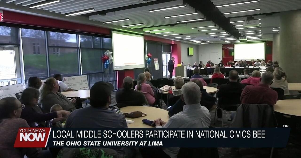 Local Middle Schoolers participate in National Civics Bee - Vimarsana News