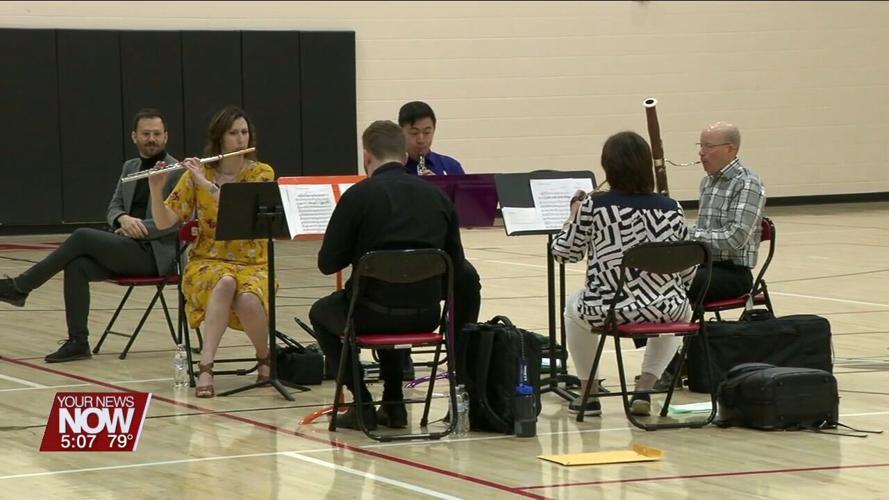 Shawnee Elmwood students experience the music of woodwind instruments thanks to the Lima Symphony Orchestra