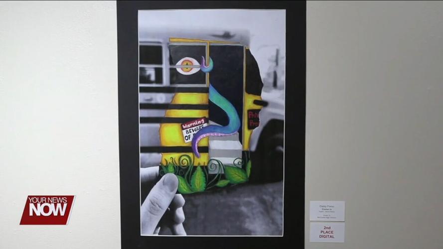 High School artists display artwork in 36th Annual Kewpee High School Art Invitational