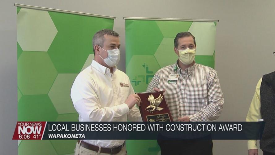 Local businesses receive award for construction