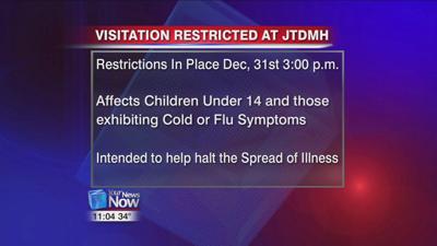 JTDMH to implement visitor restrictions to limit spread of flu