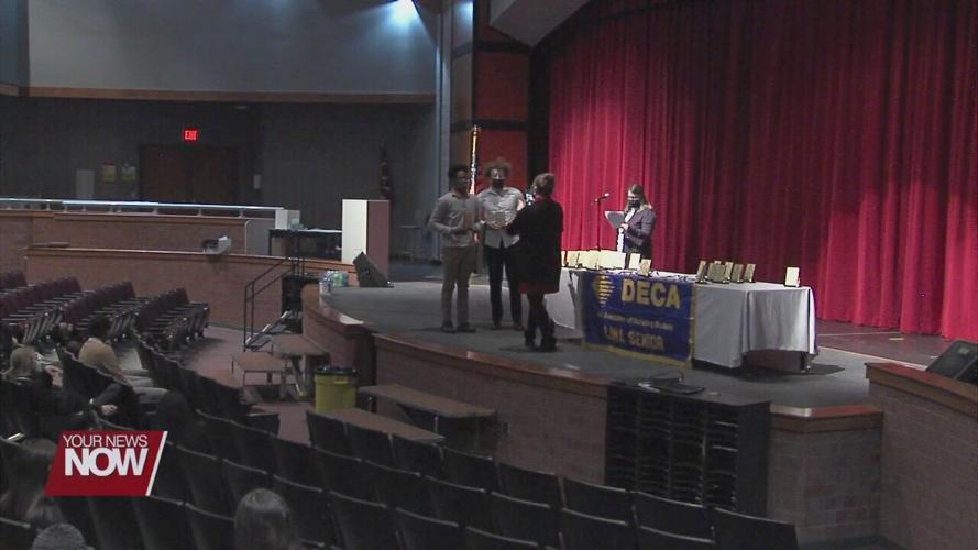 Lima High School DECA students bring home a record breaking number of awards from district competition