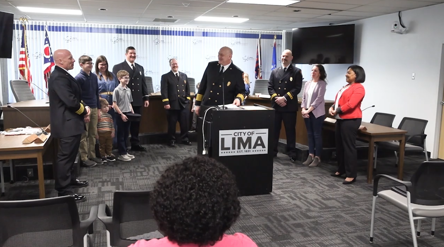 Lima Fire Department sees leadership shifts with key promotions