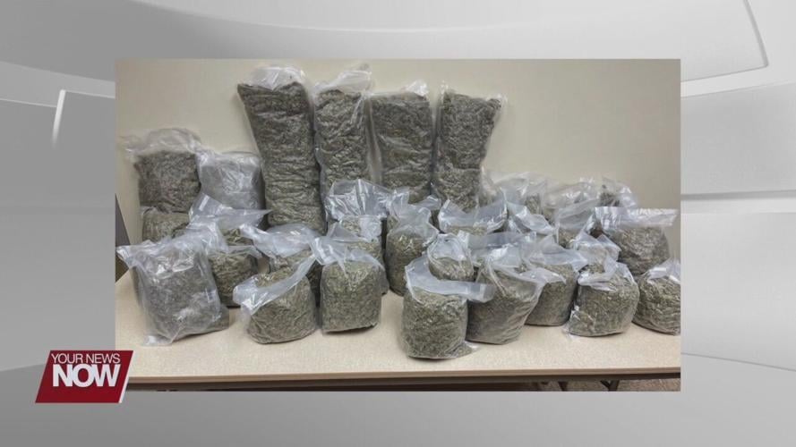 2 Van Wert men were arrested with over 40 lbs. of Marijuana
