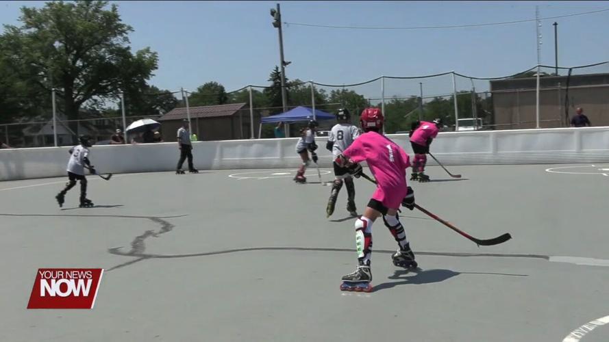 Lima Police Department Exchange Club Roller Hockey players close out a fun summer