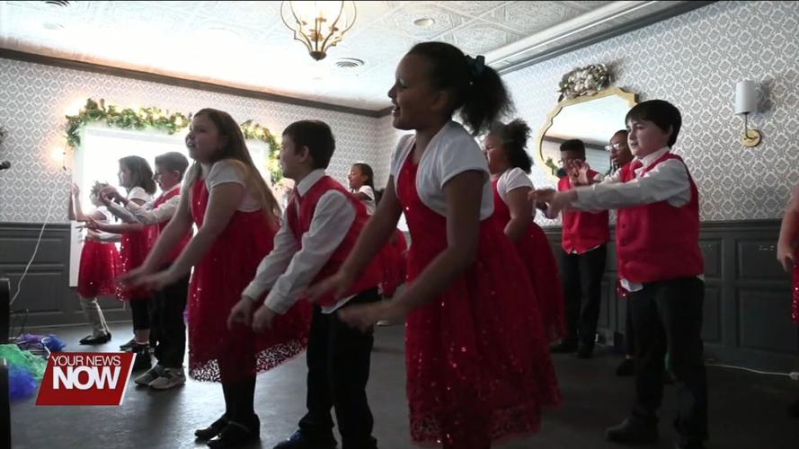 Heritage Harmonics put on a holiday performance for the Lima Kiwanis Club