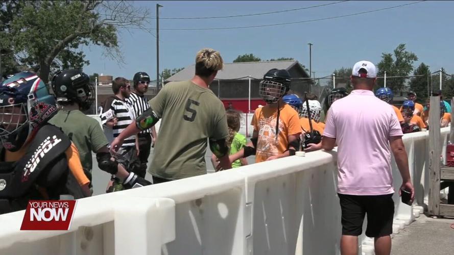 Lima Police Department Exchange Club Roller Hockey players close out a fun summer