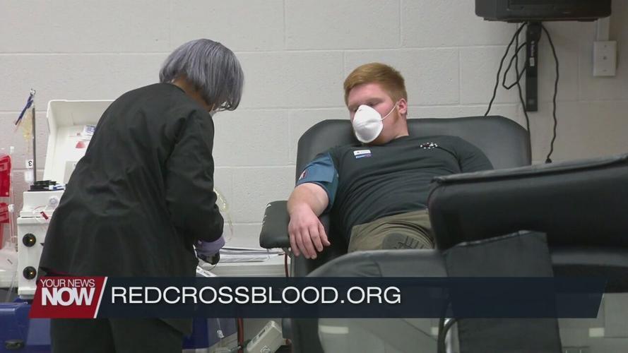 Red Cross urges people to lend an arm and give blood