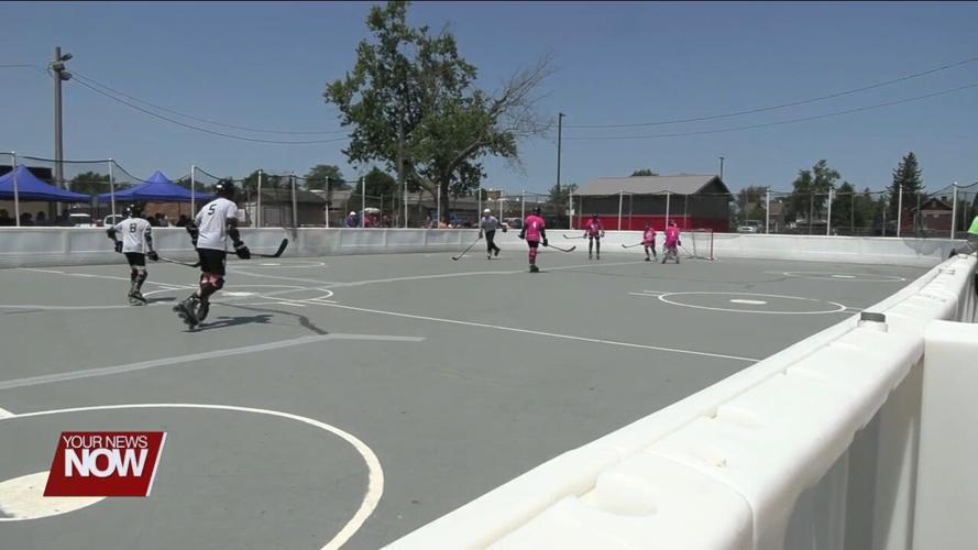Lima Police Department Exchange Club Roller Hockey players close out a fun summer