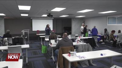Mercy health team shares heart health tips at pop out party