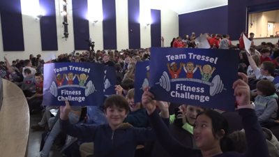 Ohio Lt. Gov. Tressel visits Ada schools to promote fitness challenge