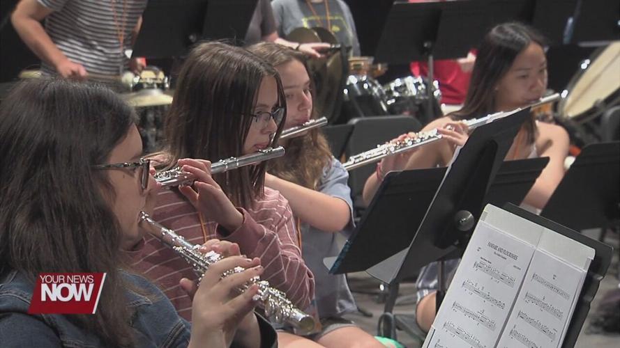 Area students get schooled on music at ONU Music Camp