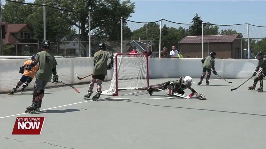 Lima Police Department Exchange Club Roller Hockey players close out a fun summer
