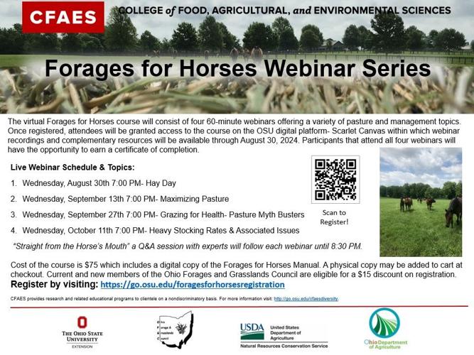 2023 Forages for Horses Flyer