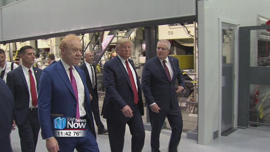 Pratt praises Trump on visit to kick off Australian investment in Wapakoneta