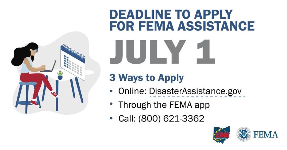 FEMA Deadline July 1st Banner