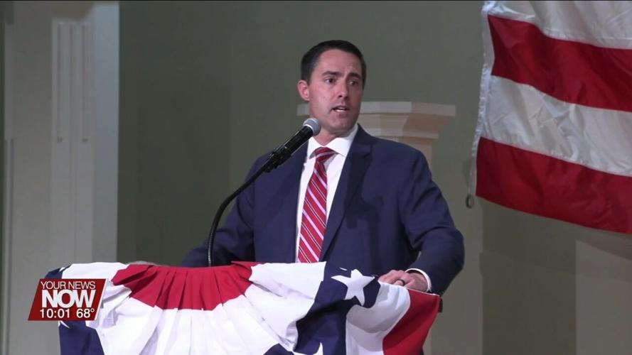 Ohio's Republican U.S. Senate candidates try to rally support from the Allen Co. GOP