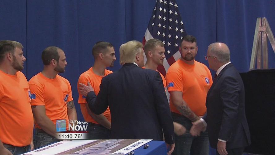 Pratt praises Trump on visit to kick off Australian investment in Wapakoneta