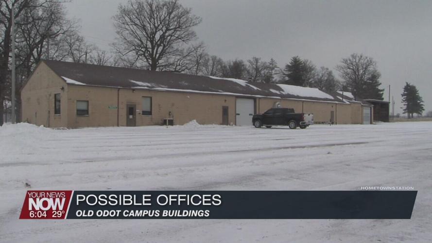 Allen County Commissioners viewing buildings at old ODOT site to determine what's next
