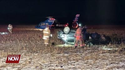 A Shelby County man was seriously hurt in single car accident Friday night