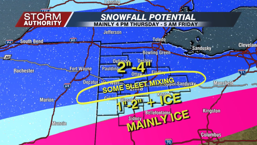 Snowfall Potential