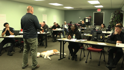 Crisis intervention team honing their skills to help those going through a mental health crisis