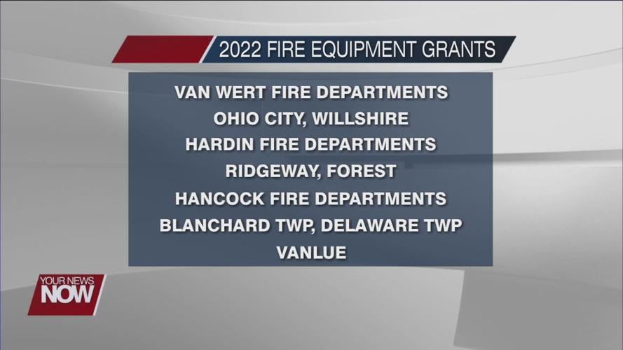Local fire departments get funding from state of Ohio for equipment