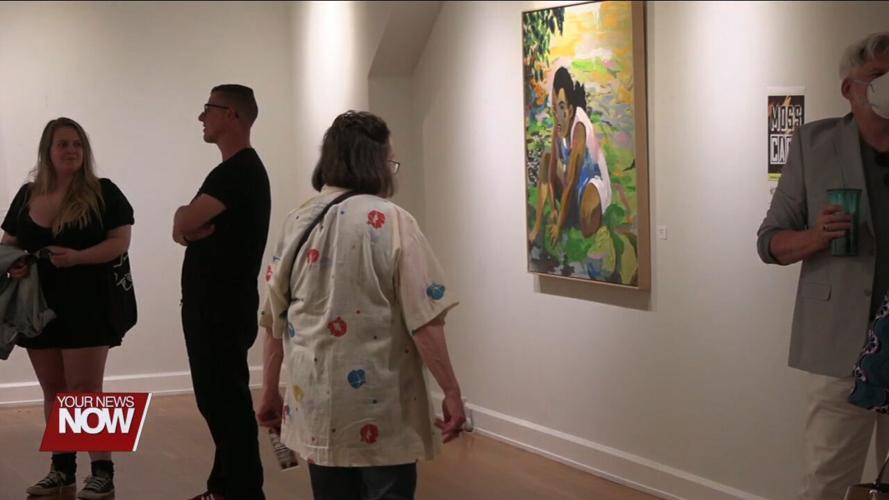 Moss & Cage exhibit unveiled to the public after Lima's Juneteenth festival Saturday