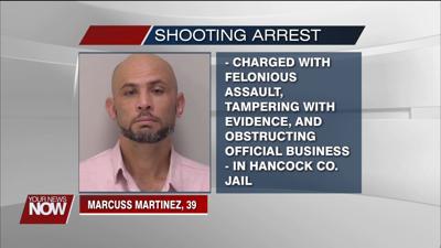 A Findlay man was arrested after allegedly shooting another man in the face Friday night